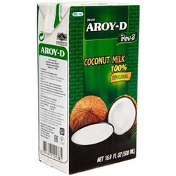 Кокосовое молоко Aroy-D жирность 17-19% 1 л