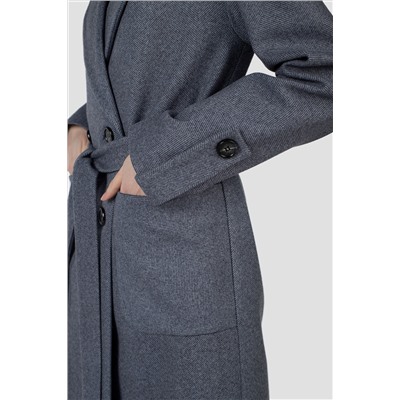 01-11679 Пальто женское демисезонное (пояс)