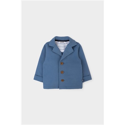 Куртка для мальчика Crockid КР 302021 синяя волна к374