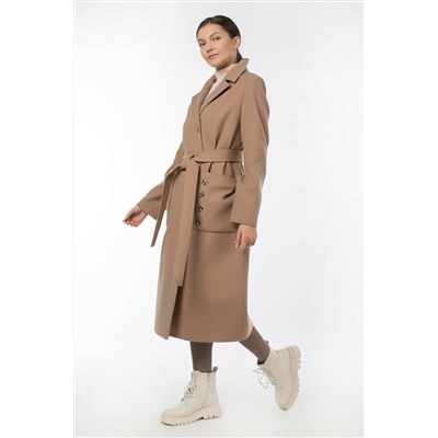 01-10950 Пальто женское демисезонное (пояс)