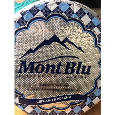 Сыр Mont Blu с голубой плесенью, 200гр