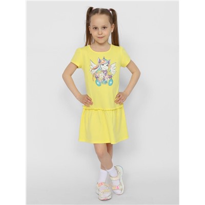Платье для девочки Cherubino CSKG 63561-30-372 Желтый
