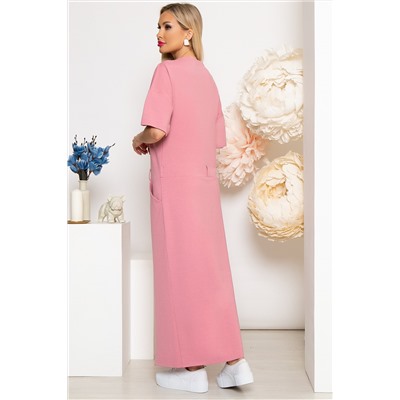 Платье "Сантра" (розовое) П3947