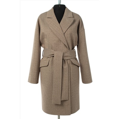 01-11071 Пальто женское демисезонное (пояс)