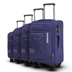 Комплект из 4 чемоданов MIRONPAN  50127 Темно-синий