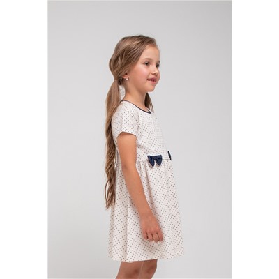 Платье для девочки Crockid КР 5749 светло-бежевый меланж, крапинка к339