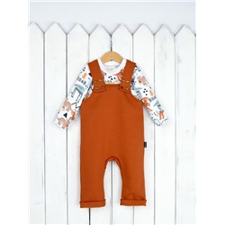 Комплект для мальчика Baby Boom КД375/1 Белый + Терракот