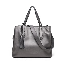 Женская сумка Mironpan арт.80245	Темное серебро