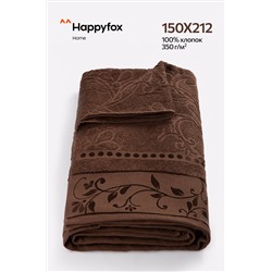 Махровая простыня 150Х212 Happy Fox Home