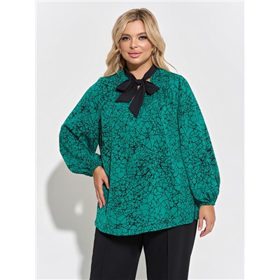 Блузка 0305-1с зелёный