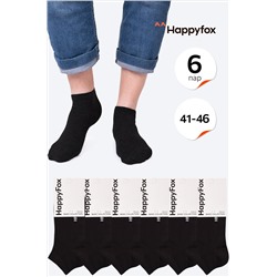 6 пар коротких носков Happyfox
