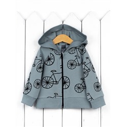 Куртка для мальчика Baby Boom Р59/1-Ф Велосипеды на турмалине я714