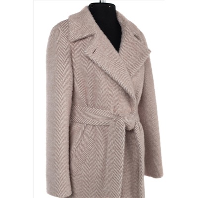 01-10205 Пальто женское демисезонное (пояс)