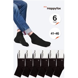 6 пар носков средней высоты Happyfox