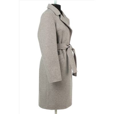01-10936 Пальто женское демисезонное (пояс)
