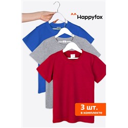 Набор детских футболок 3 шт. Happyfox