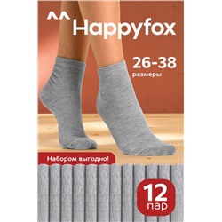 Набор детских носков 12 пар Happyfox