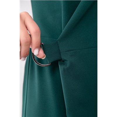 Платье "Фабиана" П7335 (зеленое)