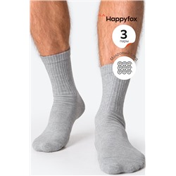 Набор носков с махровым следом 3 пары Happyfox