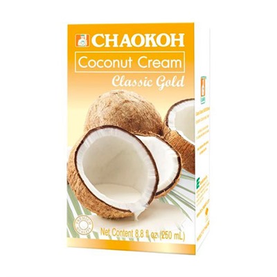 Кокосовые сливки 20% Chaokoh 250мл