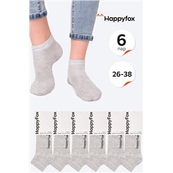 Набор детских носков 6 пар Happyfox