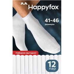 12 пар носков средней высоты Happyfox