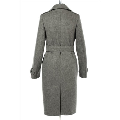 01-10433 Пальто женское демисезонное (пояс)