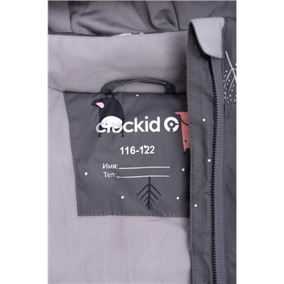 Куртка зимняя для девочки Crockid ВК 38076/н/4 ГР
