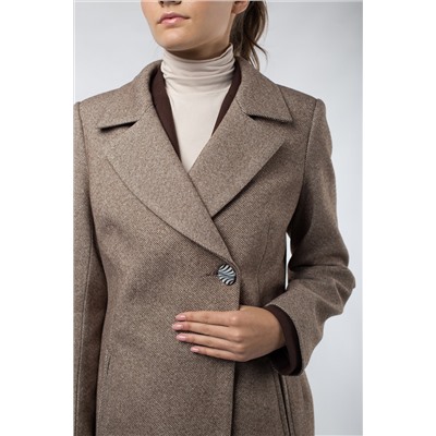 01-09022 Пальто женское демисезонное (пояс)