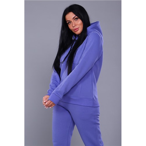 Женский костюм с брюками 16663 Цвет ярко-голубой, Размер 50