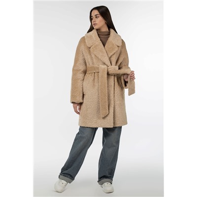 02-3078 Пальто женское утепленное (пояс)