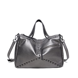 Женская сумка Mironpan арт.80250 Темное серебро