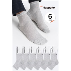 Набор базовых носков в сетку 6 пар Happyfox
