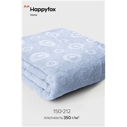 Махровая простыня 150Х212 Happy Fox Home