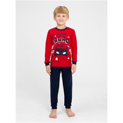 Пижама для мальчика Cherubino CWKB 50138-26 Красный