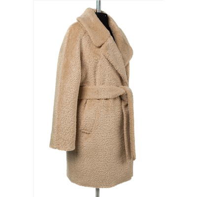 02-3078 Пальто женское утепленное (пояс)