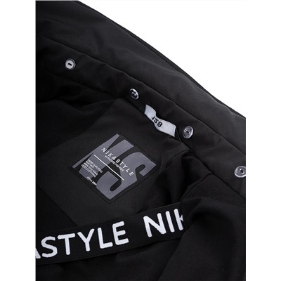 Куртка утепленная для мальчика NIKASTYLE 4м5124 черный д24