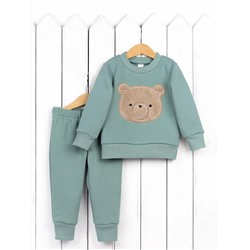 Комплект детский Baby Boom КД482/9-Ф Медведь + шалфей