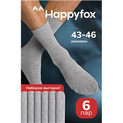 Набор высоких носков 6 пар Happyfox