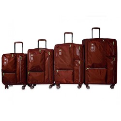 Комплект из 4 чемоданов Арт. 50160 Бордовый