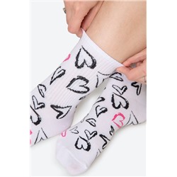 Женские носки из натурального хлопка Happyfox