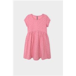Платье для девочки Crockid К 5653 королевский розовый крупинки
