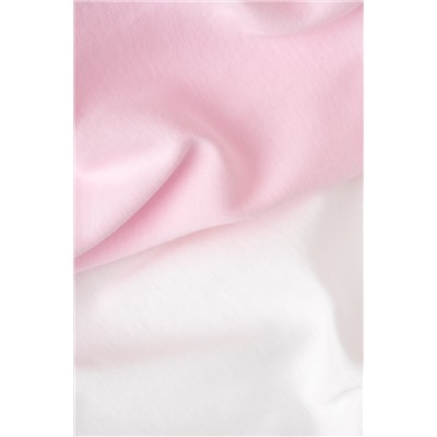 Майка для девочки Crockid К 1181-2 сахар, нежно-розовый, единорог (розовый)
