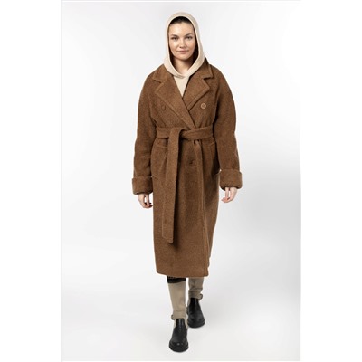 01-10351 Пальто женское демисезонное (пояс)