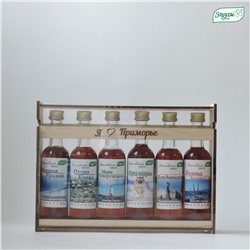 Подарочный набор "Приморье"в деревянной упаковке