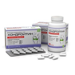 Хондроитин Усиленная формула капс. 417 мг №60