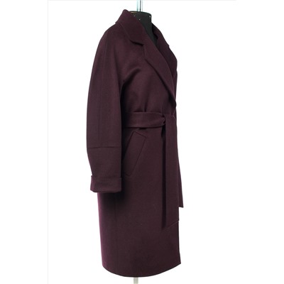 01-10888 Пальто женское демисезонное (пояс)