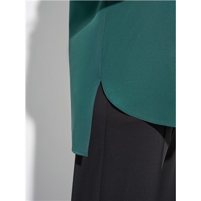 Блуза 0220-1 зелёный блеск