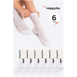 Набор детских носков в сетку 6 пар Happyfox