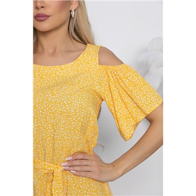 Платье Марианна (желтое) П10440
